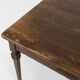 Table d'appoint rustique française du milieu du siècle en bois vers 1850