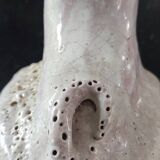 Antique zoomorphic sculpture in glazed terracotta