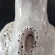 Antique zoomorphic sculpture in glazed terracotta