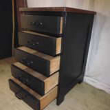 Painted wooden drawer furniture