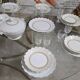 Important porcelain table service from Limoges, Raynaud manufacture.