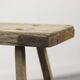 Ancient primitive work table Wabi Sabi