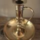 Cellar Rat candle holder brass high binet rings