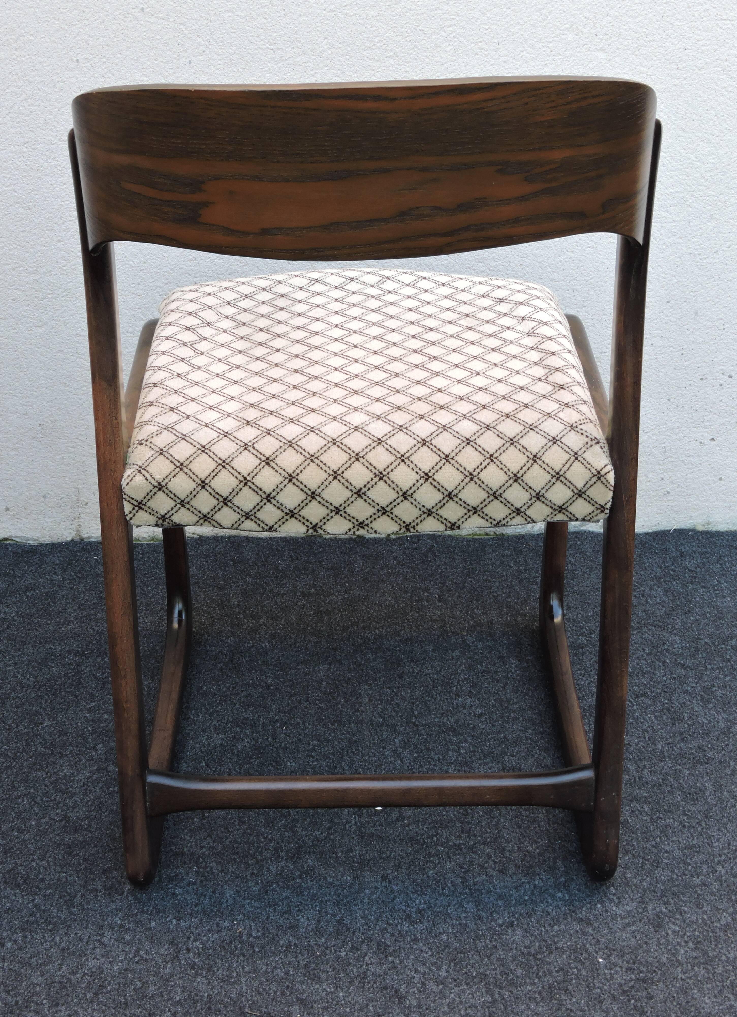 Suite of 6 Baumann chairs model Sleigh