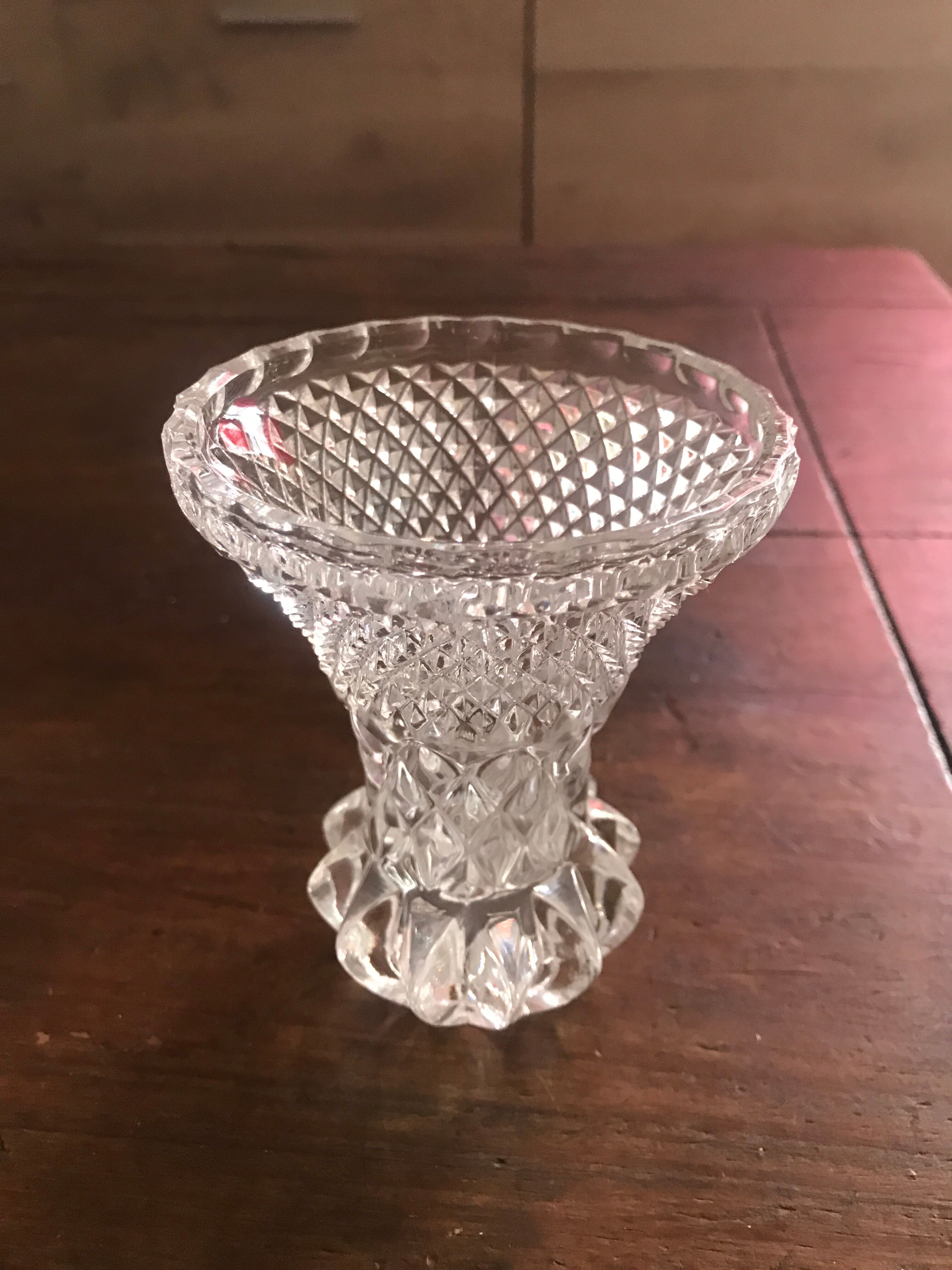 Crystal vase