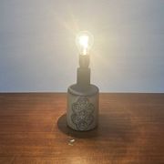 Mid-century Danish studio ceramic table lamp by Frank Keramik, 1960s.