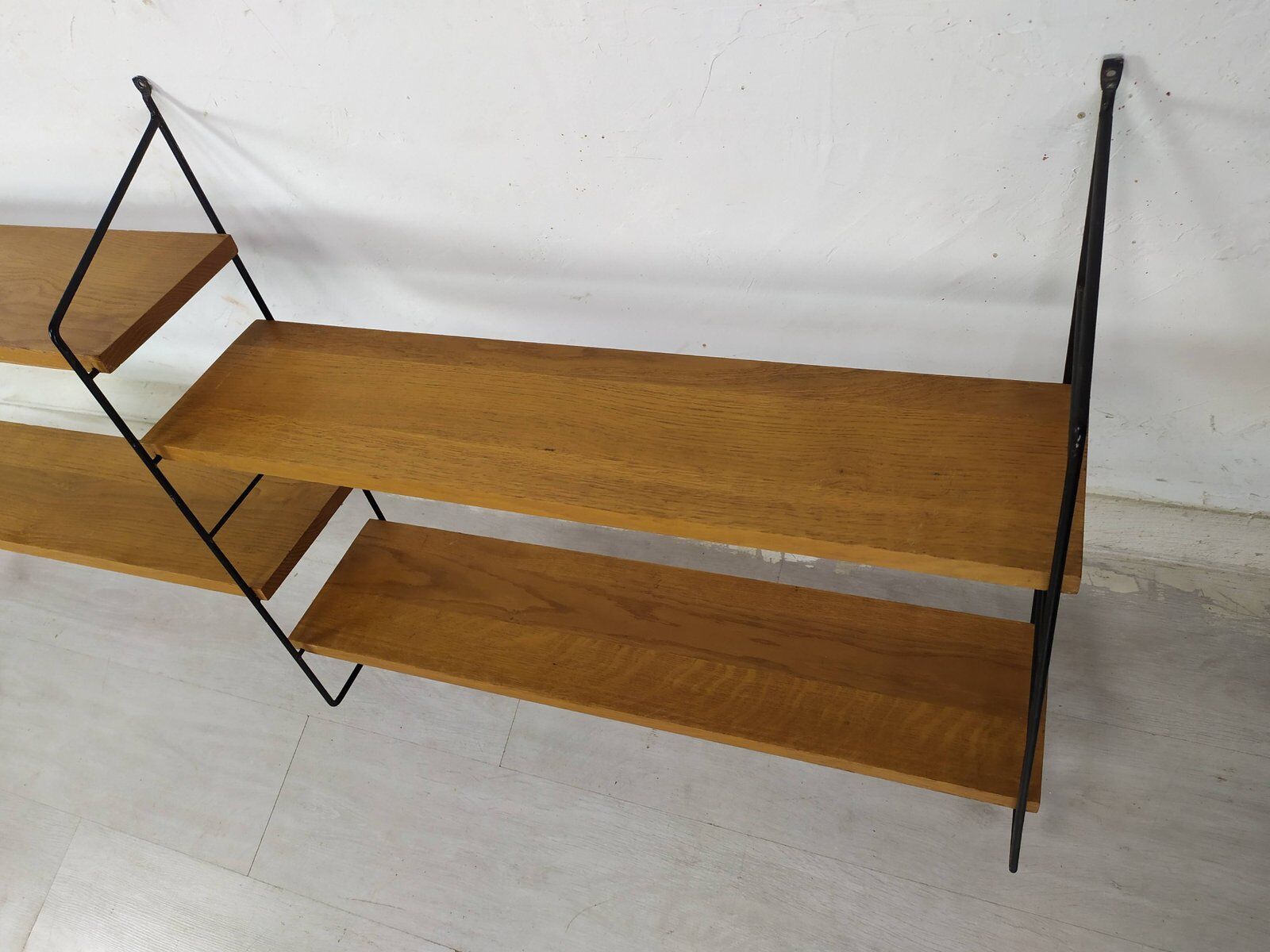 Vintage String wall shelf, 1950s