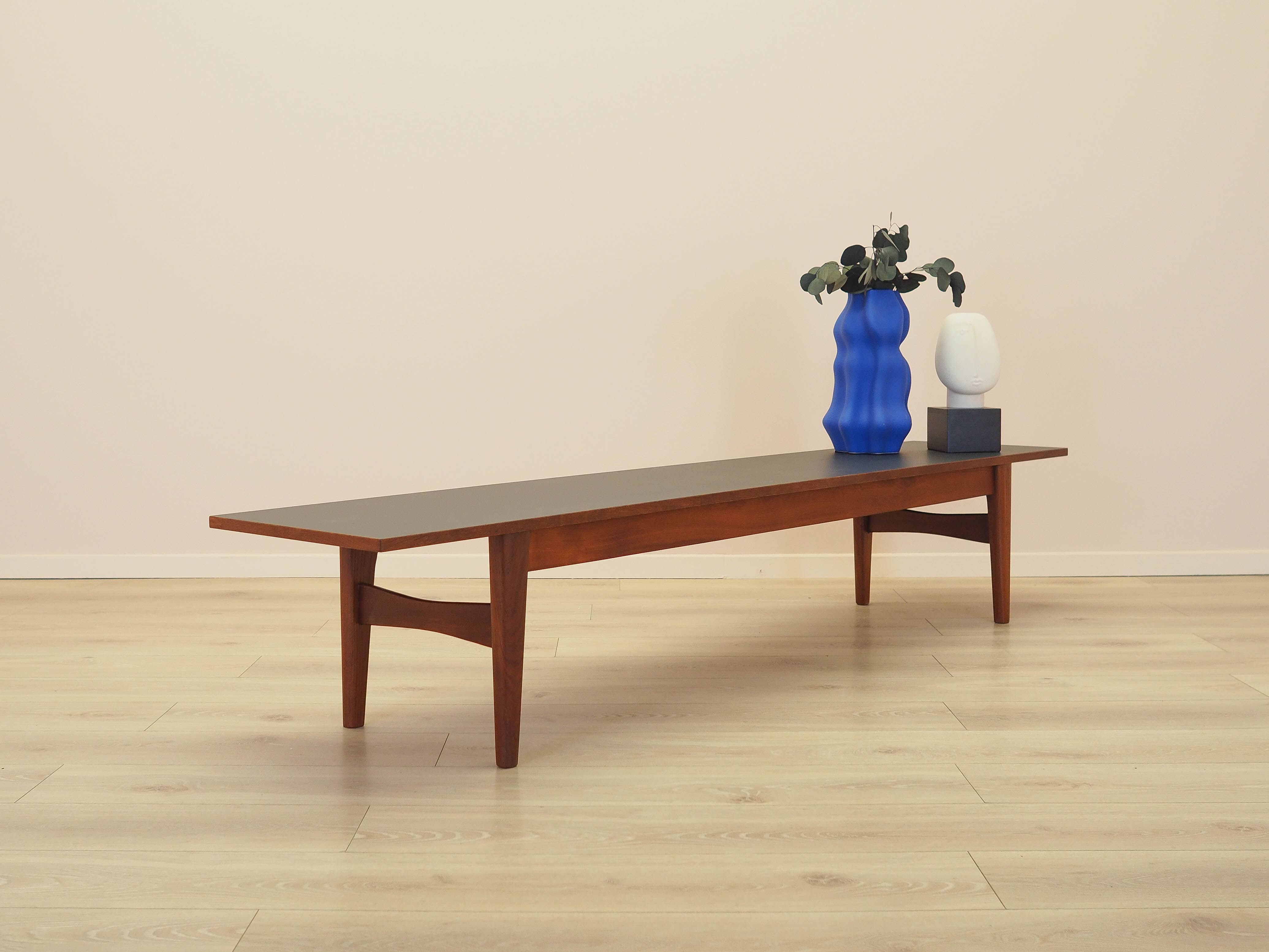 Teak lowboard, Danish design, 1970s, made in Denmark