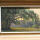 Tableau ancien foret et paysage