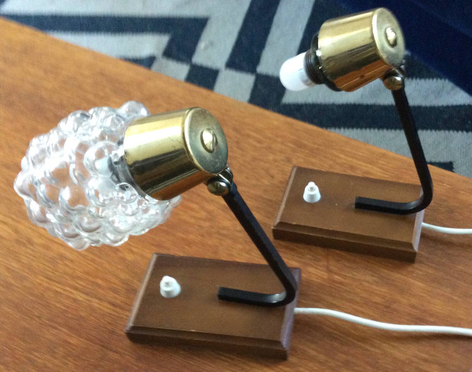 Bubble bedside lamp, 70s