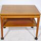Teak Serving Trolley Senator Series by Ole Wanscher for France & Son, 1960s