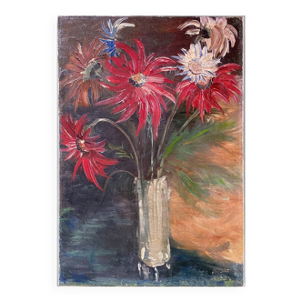 Painting “Bouquet of fireworks” signed