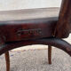Chaise bistrot Fischel en bois gaufré