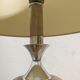 Living room lamp in onyx and chrome metal of the 70s