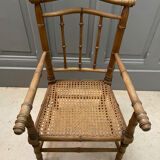 Small armchair for tanned children