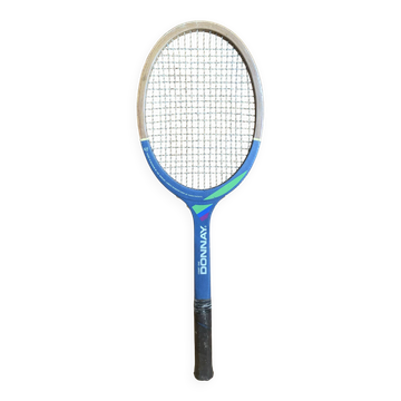 Vintage donnay court one wooden tennis racket #e191