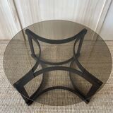 Glass & wood coffee table - Ingmar Relling