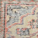 5x9 Pale Red & Green Turkish Vintage Rug, 165x267Cm