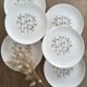 Dessert plates Gien "Marie-Claire"