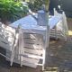 70s wooden garden furniture
