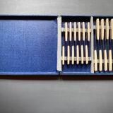 Box of 24 stainless and bakelite knives