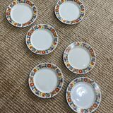 6 Acapulco dessert plates