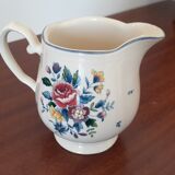 Pot à lait fleuri