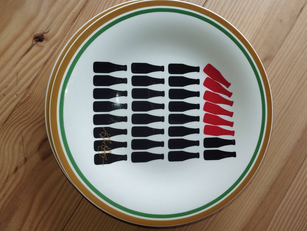 Set of 8 Villeroy & Boch x Heinz plates – Limited editions – Ø 27 cm