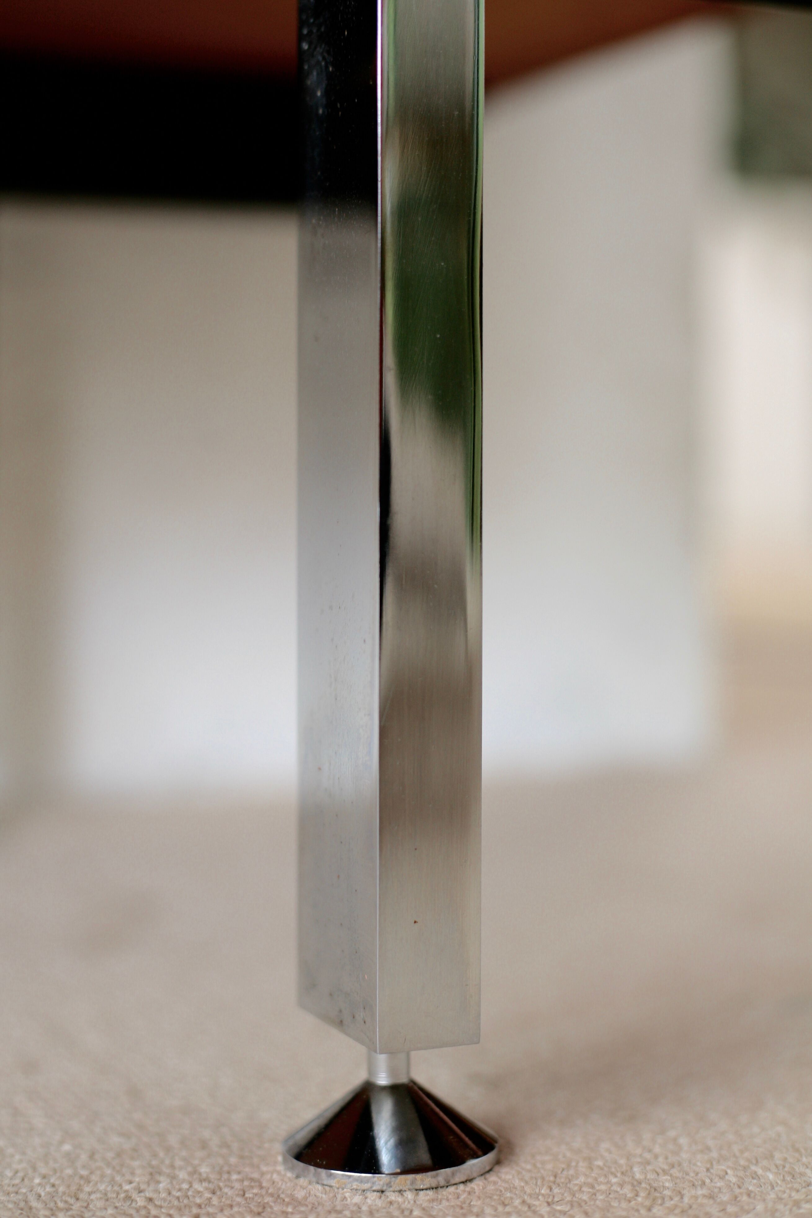 Sideboard solid wood and steel, France, cira 1970, Negroni edition