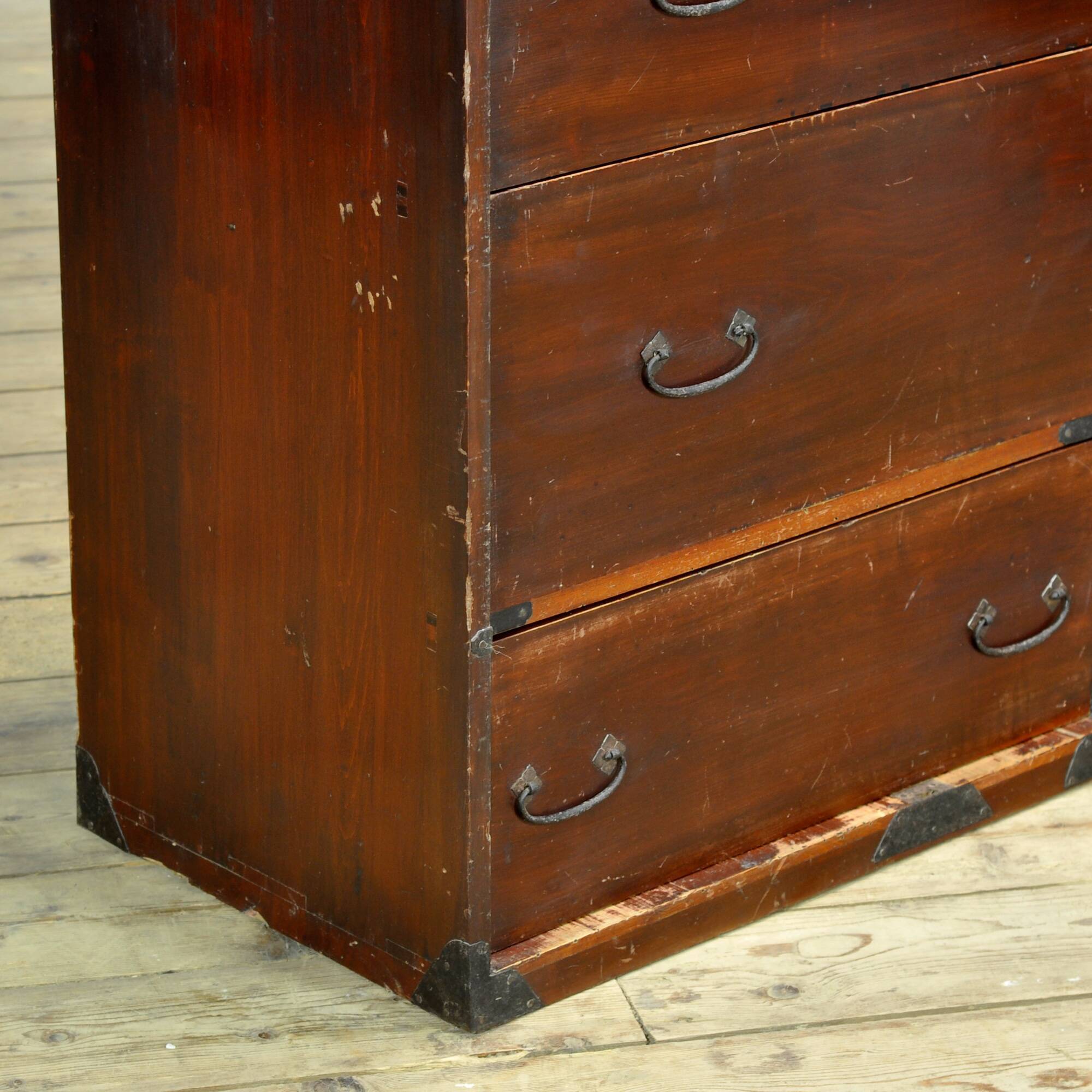 Japanese Tansu chest of drawers, circa 1890
