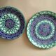 Large vintage Robert Picault Vallauris dish presentation plate