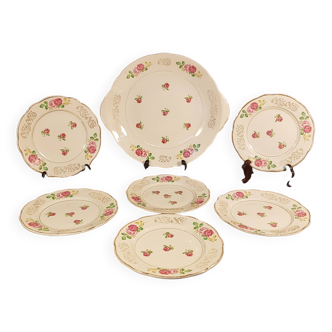 Old Lunéville dessert service