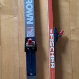 Pair of vintage cross-country skis