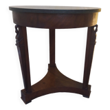 pedestal table Empire mahogany and marble period