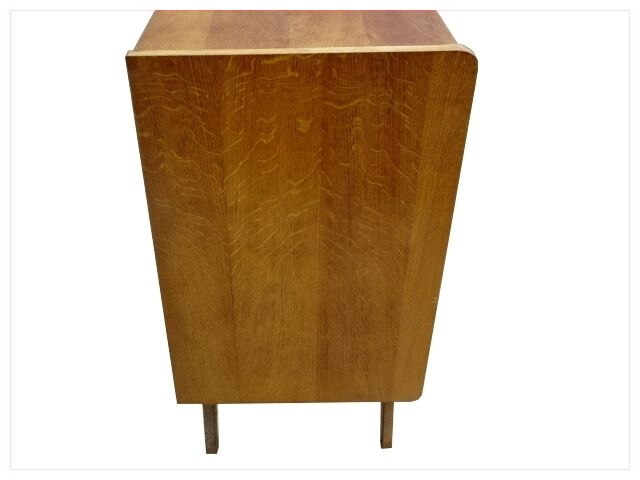 Commode vintage chêne clair 1950