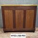 Buffet Parisien style Louis XVI – Acajou et laiton doré – Plateau marbre –