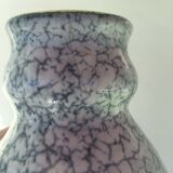 Thick ceramic vase in art deco style