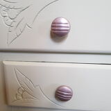 Large art deco chest of drawers