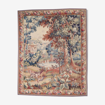 French tapestry Aubusson 19th century
