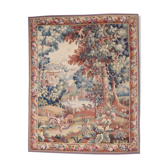 French tapestry Aubusson 19th century