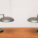 Space Age Boomerang table lamps by Luis Pérez de la Oliva for Fase, set of 2