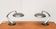 Space Age Boomerang table lamps by Luis Pérez de la Oliva for Fase, set of 2