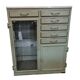 Heavy French Art Deco dentist cabinet, 1920/30s