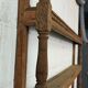 Old oak shelf back of glass counter wall