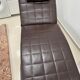 Meridian Roche Bobois brown leather
