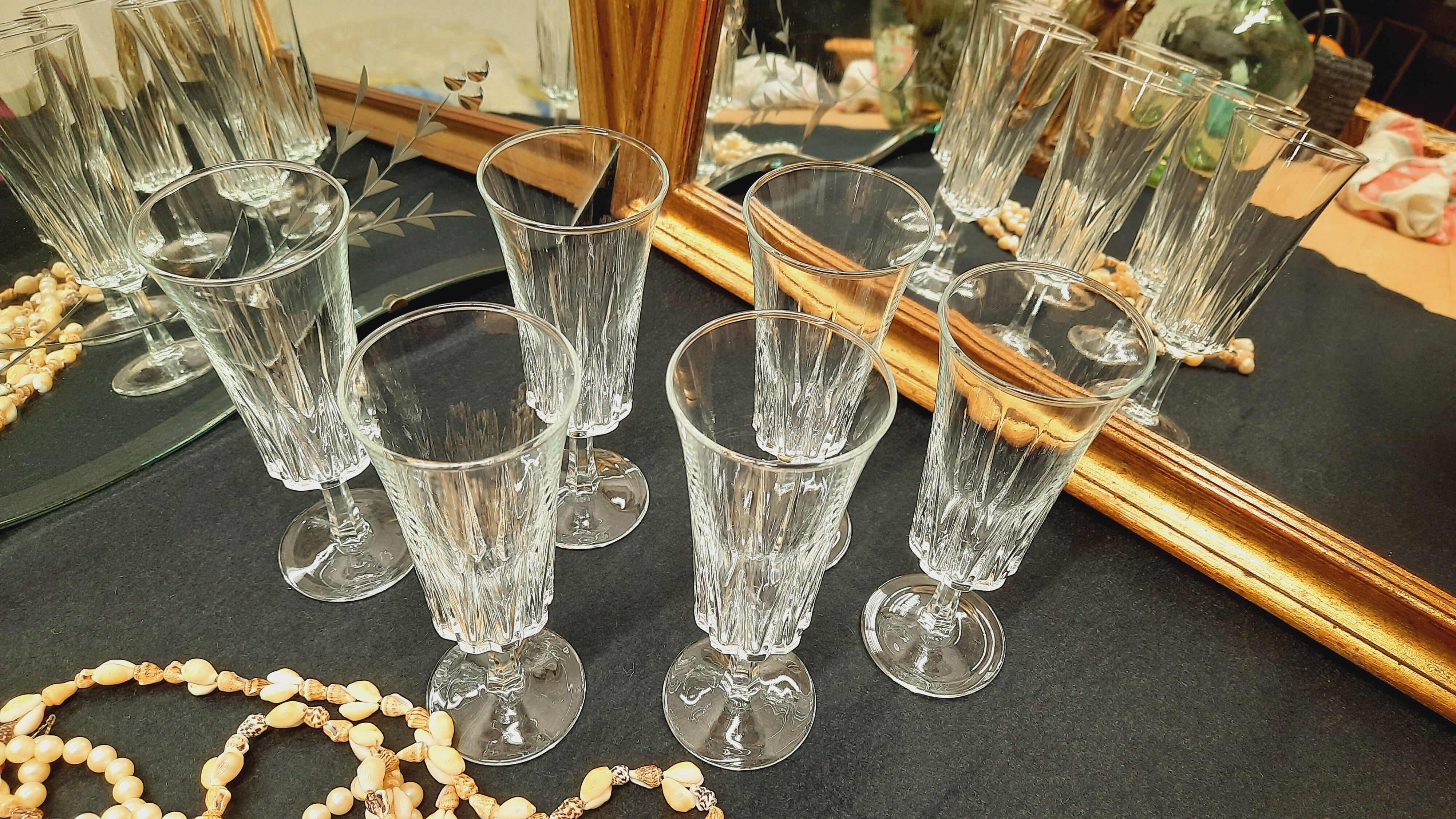Set 6 champagne flutes