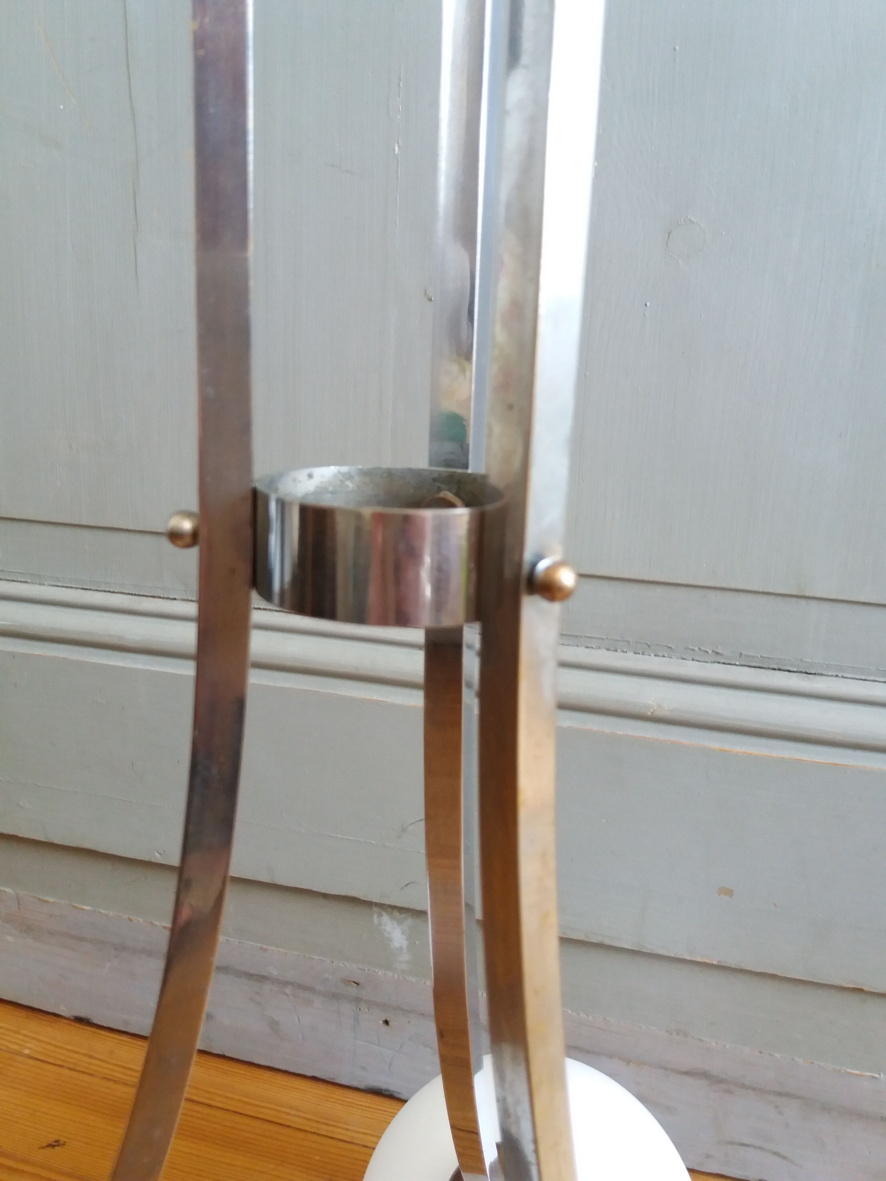 Chandelier globes opaline