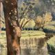 Huile sur toile signée A. de Chanteloup