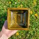 Retro ceramic flowerpot