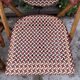 Pair of antique bistro terrace chairs